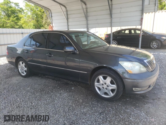 2004 Lexus LS 430 with VIN JTHBN36F340161034, listed as a Copart auction lot 51734645 with 238,695 mi miles and Salvage Title. Bid and sale history available at DreamBid. Image 4.
