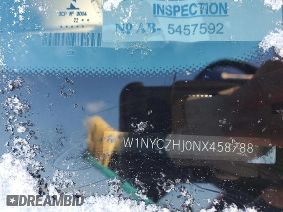 2022 Mercedes-Benz G with VIN W1NYC7HJ0NX458788, listed as a Copart auction lot 85795504 with Not Provided miles and Salvage Title. Bid and sale history available at carsss.com. Image 13.