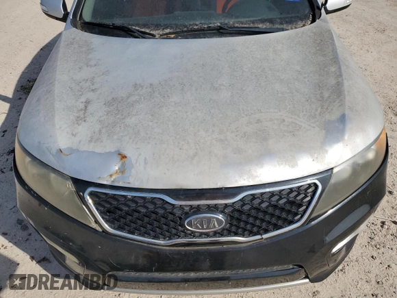 2011 Kia Sorento SX with VIN 5XYKW4A2XBG161449, listed as a Copart auction lot 45579955 with 182,616 mi miles and Clean Title. Bid and sale history available at carsss.com. Image 12.