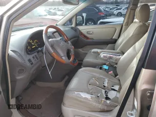 2002 Lexus RX 300 with VIN JTJHF10U520263577, listed as a Copart auction lot 41399495 with 180,833 mi miles and Clean Title. Bid and sale history available at carsss.com. Image 7.