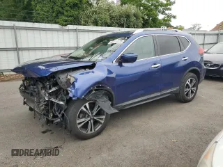 2017 Nissan Rogue S with VIN 5N1AT2MVXHC824235, listed as a Copart auction lot 62344325 with 78,042 mi miles and Salvage title. Bid and sale history available at DreamBid. Image 1.