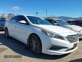 2015 Hyundai Sonata 2.4L SE with VIN 5NPE24AF8FH232772, listed as a IAAI auction lot 41703242 with 106,371 mi miles. Bid and sale history available at carsss.com. Image 1.