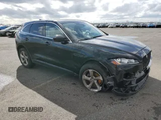 2020 Jaguar F-Pace 25t with VIN SADCS2FX2LA644836, listed as a Copart auction lot 43058284 with 62,929 mi miles and . Bid and sale history available at DreamBid. Image 4.