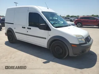 2010 Ford Transit Connect XL with VIN NM0LS7CN2AT024126, listed as a Copart auction lot 52531755 with 166,201 mi miles and Salvage title. Bid and sale history available at DreamBid. Image 4.