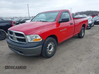 2011 Ram 1500 ST with VIN 3D7JV1EP5BG528333, listed as a IAAI auction lot 41977238 with 174,235 mi miles. Bid and sale history available at carsss.com. Image 2.