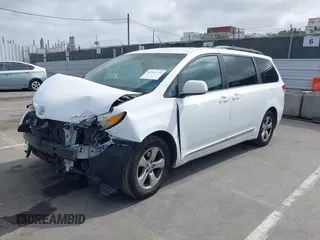 2013 Toyota Sienna LE AAS with VIN 5TDKK3DC2DS302465, listed as a IAAI auction lot 42241744 with 149,937 mi miles and . Bid and sale history available at DreamBid. Image 2.