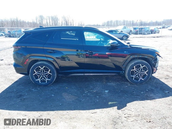 2022 Hyundai Tucson XRT with VIN KM8JFCAE3NU169455, listed as a IAAI auction lot 41844296 with 46,377 mi miles and . Bid and sale history available at carsss.com. Image 13.