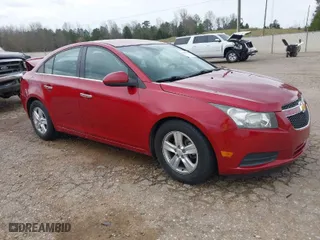 2014 Chevrolet Cruze ECO with VIN 1G1PH5SBXE7171350, listed as a IAAI auction lot 41829109 with 156,419 mi miles. Bid and sale history available at carsss.com. Image 1.