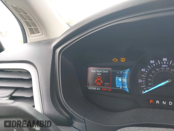 2018 Ford Fusion SE with VIN 3FA6P0HD8JR268055, listed as a IAAI auction lot 42151813 with 83,306 mi miles and . Bid and sale history available at carsss.com. Image 16.