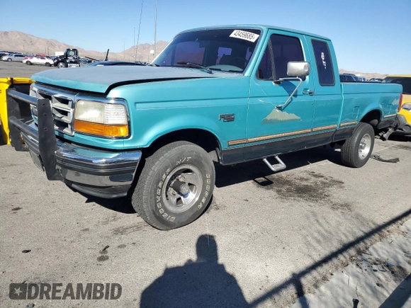 1994 Ford F-150 with VIN 1FTEX14N5RKA79311, listed as a Copart auction lot 43459685 with 301,235 mi miles and Salvage Title. Bid and sale history available at carsss.com. Image 1.