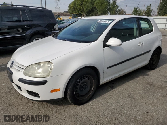 2008 Volkswagen Rabbit S with VIN WVWAB71K48W233458, listed as a Copart auction lot 83006354 with 159,074 mi miles and Clean title. Bid and sale history available at DreamBid. Image 1.