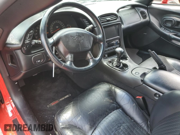 2003 Chevrolet Corvette Z06 with VIN 1G1YY12S335131407, listed as a Copart auction lot 65224744 with 125,589 mi miles and Salvage Title. Bid and sale history available at carsss.com. Image 8.