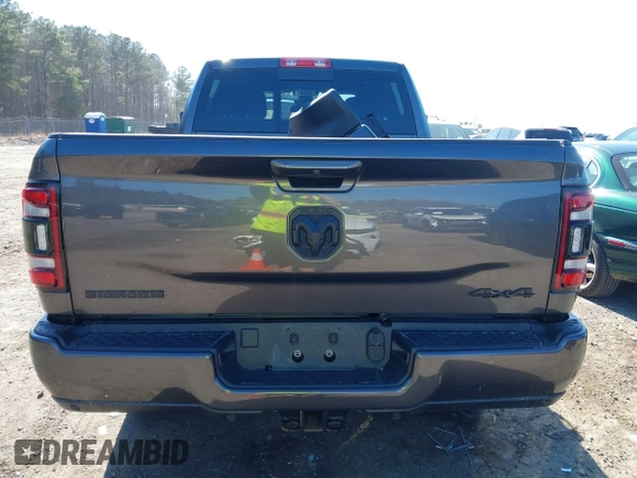 2024 Ram 2500 Big Horn with VIN 3C6UR5DL6RG293816, listed as a IAAI auction lot 41502929 with 4,958 mi miles and . Bid and sale history available at DreamBid. Image 17.