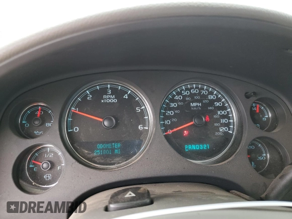 2008 Chevrolet Suburban LTZ with VIN 3GNFC16J58G313471, listed as a Copart auction lot 46770114 with 251,801 mi miles and Salvage Title. Bid and sale history available at carsss.com. Image 9.