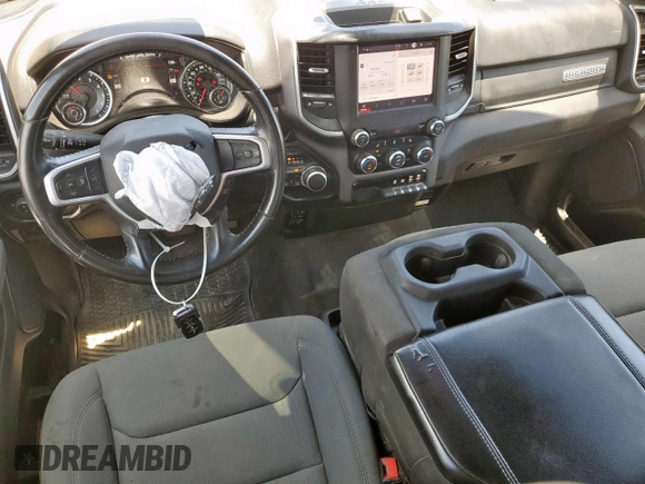 2022 Ram 1500 Big Horn with VIN 1C6SRFMT5NN324861, listed as a Copart auction lot 62969425 with 157,331 mi miles and Clean title. Bid and sale history available at DreamBid. Image 8.