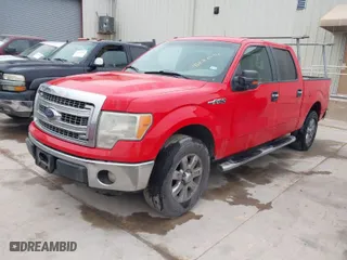 2013 Ford F-150 XL with VIN 1FTFW1CF9DFD40152, listed as a IAAI auction lot 41882996 with 353,993 mi miles. Bid and sale history available at carsss.com. Image 2.