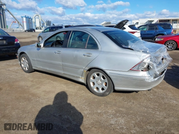 2005 Mercedes-Benz C 240 with VIN WDBRF81J25F608844, listed as a IAAI auction lot 41747537 with 143,004 mi miles and . Bid and sale history available at DreamBid. Image 3.
