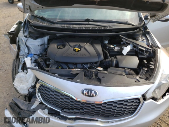 2016 Kia Forte LX z VIN KNAFX4A64G5451913, wystawiony jako Copart lot #69531003 z przebiegiem 117 269 mil mil oraz Szkoda całkowita • Salvage title. Historia ofert i sprzedaży dostępna na DreamBid. Obrazek 11.