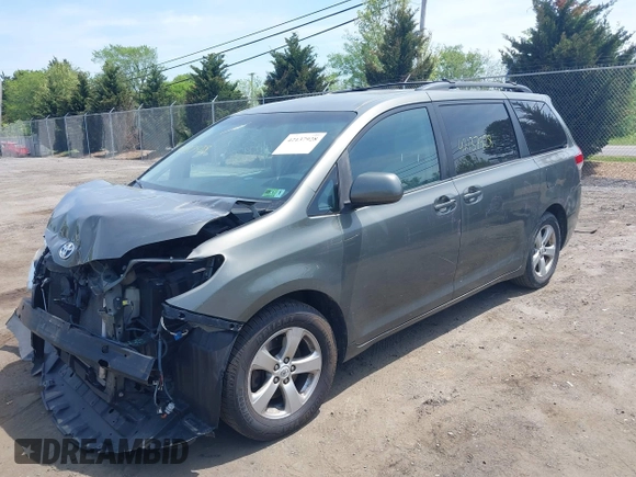 2011 Toyota Sienna LE AAS with VIN 5TDKK3DC7BS014356, listed as a IAAI auction lot 42137928 with 198,400 mi miles and . Bid and sale history available at DreamBid. Image 17.