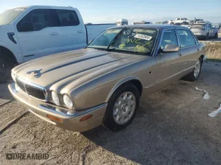1998 Jaguar XJ with VIN SAJHX1247WC825160, listed as a Copart auction lot 74563884 with 0 mi miles and Non Repairable. Bid and sale history available at carsss.com. Image 1.
