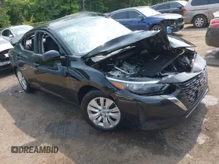 2024 Nissan Sentra S with VIN 3N1AB8BV8RY268516, listed as a IAAI auction lot 42423317 with Not provided miles and . Bid and sale history available at DreamBid. Image 1.