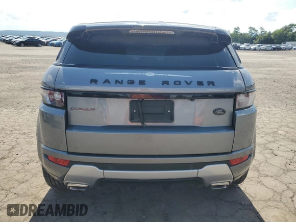 2013 Land Rover Range Rover Evoque Dynamic Premium with VIN SALVT2BG1DH848729, listed as a Copart auction lot 61760025 with 107,947 mi miles and Salvage title. Bid and sale history available at DreamBid. Image 6.