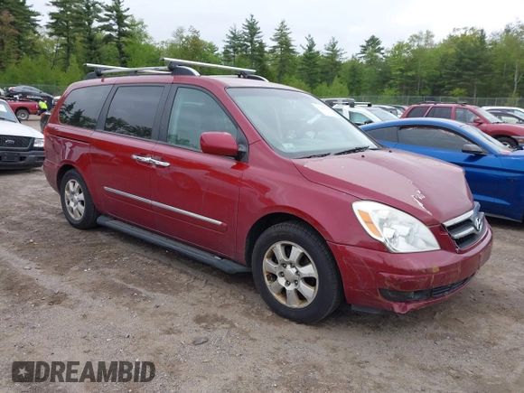 2007 Hyundai Entourage GLS с VIN KNDMC233576030404, выставлен на аукционе IAAI как лот 42309529 с пробегом 219 839 миль миль и . История ставок и продаж доступна на DreamBid. Изображение 1.