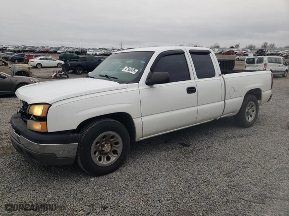 2004 Chevrolet Silverado 1500 Work Truck with VIN 1GCEC19X84Z195625, listed as a Copart auction lot 47950485 with 224,804 mi miles and Salvage Title. Bid and sale history available at carsss.com. Image 1.