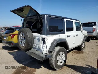 2022 Jeep Wrangler Unlimited Willys with VIN 1C4HJXDN2NW134737, listed as a Copart auction lot 67411754 with 56,296 mi miles and Salvage Title. Bid and sale history available at DreamBid. Image 3.