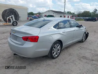 2018 Chevrolet Impala LT with VIN 2G1105S38J9107287, listed as a IAAI auction lot 41689057 with 121,062 mi miles and . Bid and sale history available at DreamBid. Image 4.
