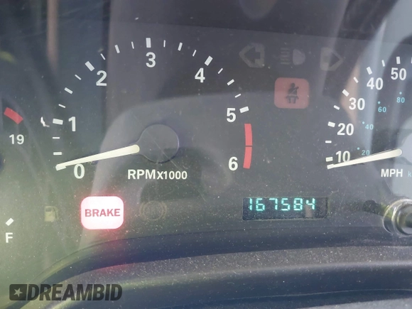 2000 Jeep Wrangler Sahara with VIN 1J4FA59S0YP724521, listed as a IAAI auction lot 41574689 with 167,584 mi miles. Bid and sale history available at carsss.com. Image 7.