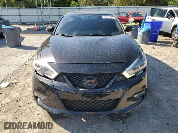 2017 Nissan Maxima SV with VIN 1N4AA6AP4HC383960, listed as a Copart auction lot 52766005 with 155,087 mi miles and Salvage Title. Bid and sale history available at carsss.com. Image 5.