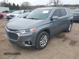 2019 Chevrolet Traverse LT Cloth with VIN 1GNERGKW1KJ245786, listed as a IAAI auction lot 41790476 with 93,445 mi miles and . Bid and sale history available at DreamBid. Image 18.