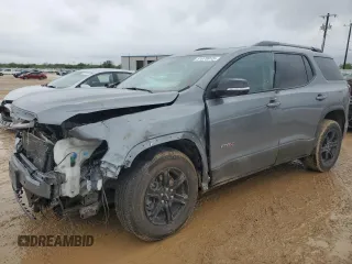2021 GMC Acadia AT4 with VIN 1GKKNLLSXMZ195121, listed as a Copart auction lot 51070015 with 73,852 mi miles and Salvage Title. Bid and sale history available at carsss.com. Image 1.