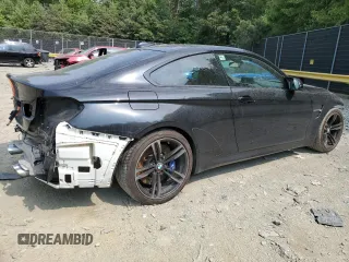 2015 BMW M4 with VIN WBS3R9C54FF708894, listed as a Copart auction lot 66122274 with 75,693 mi miles and Salvage Title. Bid and sale history available at carsss.com. Image 3.
