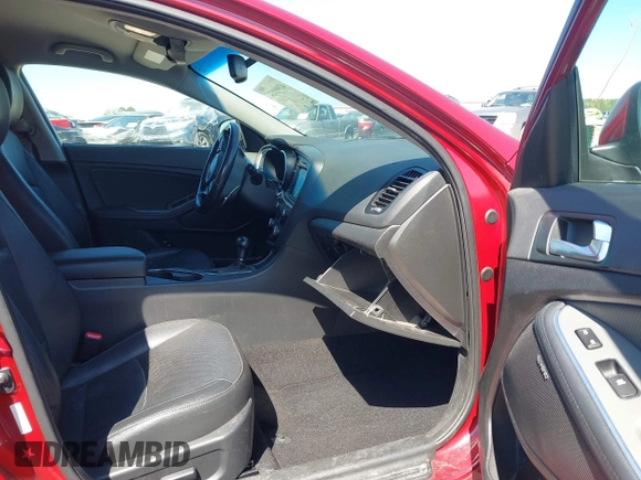 2015 Kia Optima SX with VIN 5XXGR4A76FG514014, listed as a IAAI auction lot 41980954 with 114,400 mi miles and . Bid and sale history available at carsss.com. Image 5.