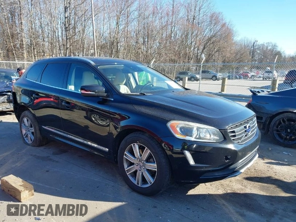 2017 Volvo XC60 Inscription with VIN YV440MDU0H2105432, listed as a IAAI auction lot 41634154 with 106,815 mi miles. Bid and sale history available at carsss.com. Image 1.