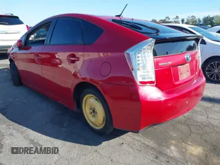 2010 Toyota Prius II with VIN JTDKN3DU0A0020971, listed as a IAAI auction lot 41840570 with 121,155 mi miles. Bid and sale history available at carsss.com. Image 3.