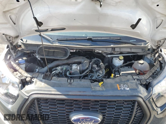 2022 Ford Transit Cargo z VIN 1FTBR1X82NKA23274, wystawiony jako Copart lot #52293345 z przebiegiem 59 412 mil mil oraz Szkoda całkowita • Salvage title. Historia ofert i sprzedaży dostępna na DreamBid. Obrazek 11.