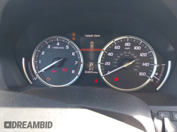 2014 Acura MDX with VIN 5FRYD3H22EB007473, listed as a IAAI auction lot 41269602 with 264,872 mi miles. Bid and sale history available at carsss.com. Image 7.