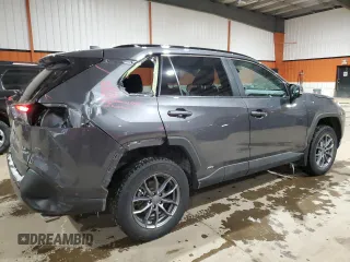 2024 Toyota RAV4 Hybrid XLE Premium with VIN 2T3BWRFV4RW189355, listed as a Copart auction lot 85818624 with 32,504 mi miles and Salvage Title. Bid and sale history available at DreamBid. Image 3.