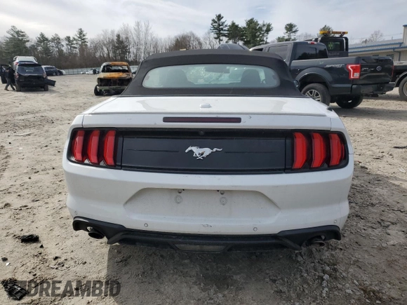 2022 Ford Mustang EcoBoost with VIN 1FATP8UH4N5103901, listed as a Copart auction lot 49684715 with 40,938 mi miles and Non Repairable. Bid and sale history available at carsss.com. Image 6.