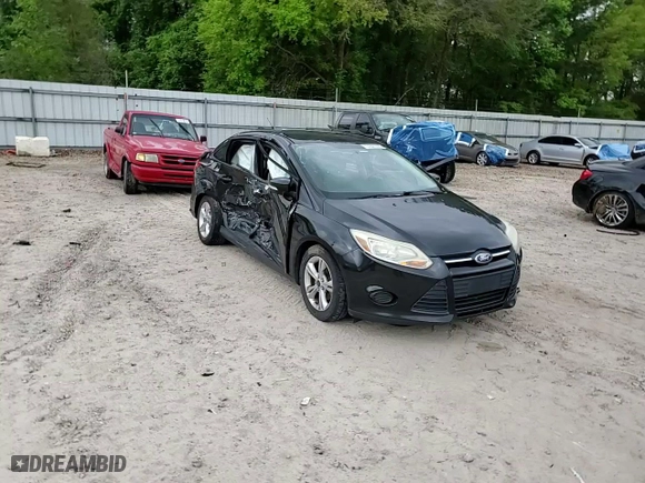 2014 Ford Focus SE with VIN 1FADP3F22EL339295, listed as a Copart auction lot 51841795 with 143,286 mi miles and Salvage Title. Bid and sale history available at carsss.com. Image 14.