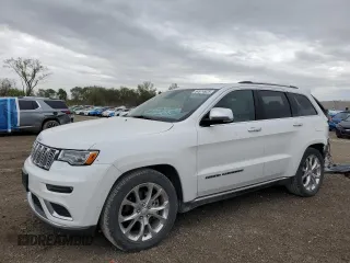 2019 Jeep Grand Cherokee Summit with VIN 1C4RJFJT4KC848996, listed as a Copart auction lot 54974925 with 106,517 mi miles and Salvage title. Bid and sale history available at DreamBid. Image 1.