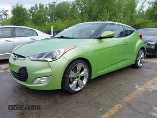 2012 Hyundai Veloster w/Gray Int with VIN KMHTC6AD6CU082432, listed as a IAAI auction lot 42121082 with 153,487 mi miles and . Bid and sale history available at DreamBid. Image 18.