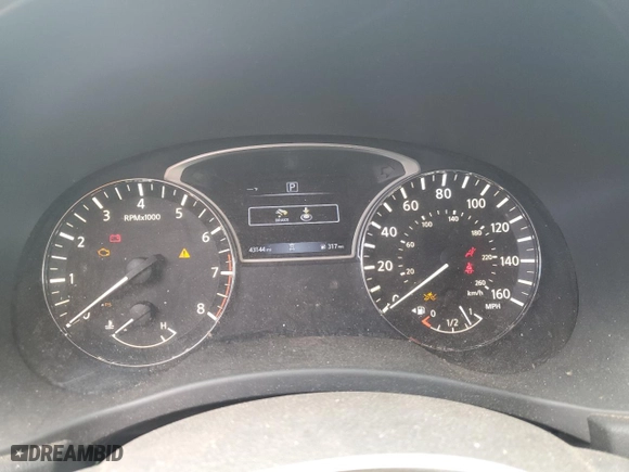 2019 Nissan Pathfinder SV with VIN 5N1DR2MN1KC621804, listed as a Copart auction lot 53904365 with 43,144 mi miles and Salvage Title. Bid and sale history available at carsss.com. Image 9.