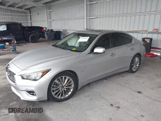 2020 Infiniti Q50 Luxe with VIN JN1EV7AP4LM206062, listed as a IAAI auction lot 41208388 with 64,621 mi miles and . Bid and sale history available at DreamBid. Image 18.