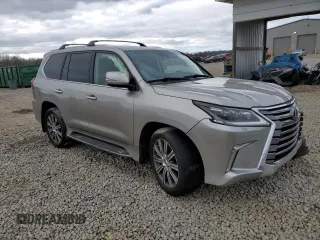 2017 Lexus LX with VIN JTJHY7AX9H4232890, listed as a Copart auction lot 86017264 with 125,528 mi miles and Salvage Title. Bid and sale history available at carsss.com. Image 4.