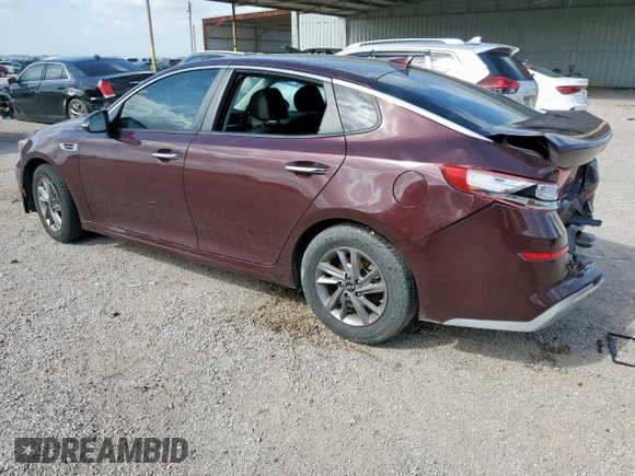 2020 Kia Optima LX with VIN 5XXGT4L35LG430533, listed as a Copart auction lot 60634995 with 58,376 mi miles and Clean title. Bid and sale history available at DreamBid. Image 2.