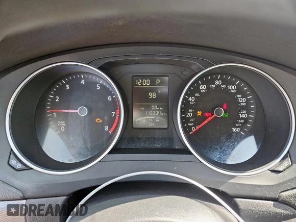 2015 Volkswagen Jetta SE with VIN 3VWD17AJ7FM272661, listed as a Copart auction lot 61285255 with 113,334 mi miles and Salvage title. Bid and sale history available at DreamBid. Image 9.